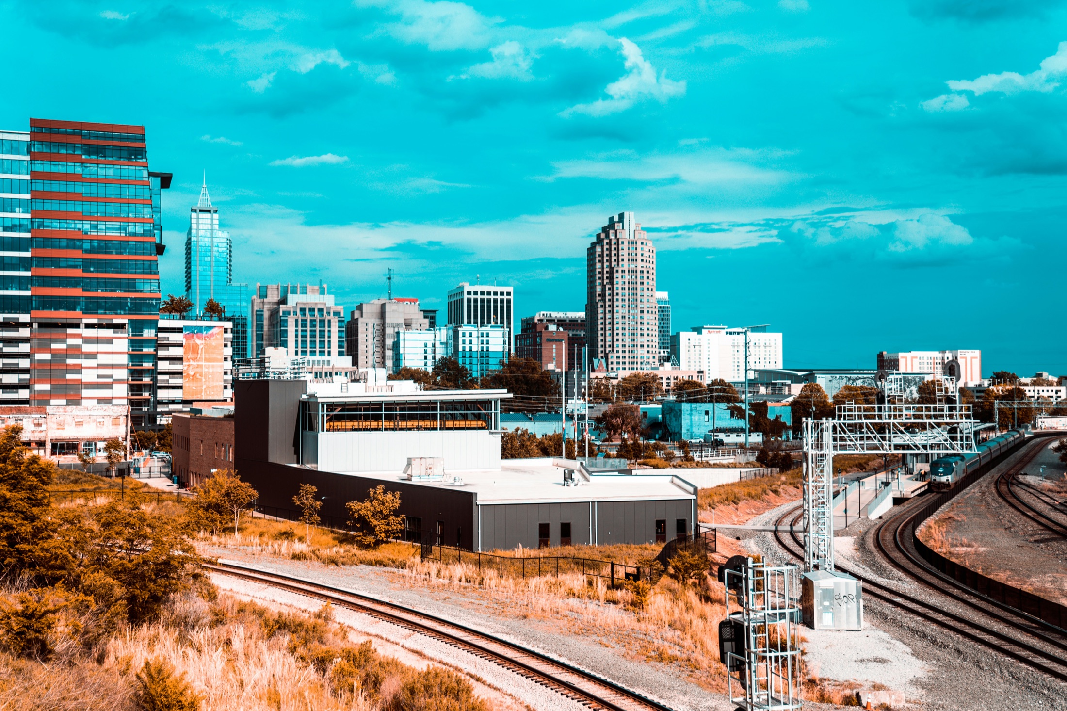 The Raleigh, North Carolina skyline
